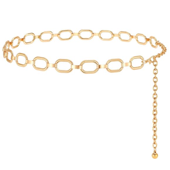 Sаnsths Accessories - Chain Belts For Women Fashion Gold/silver Waist Chains Belt For Dresses 6986